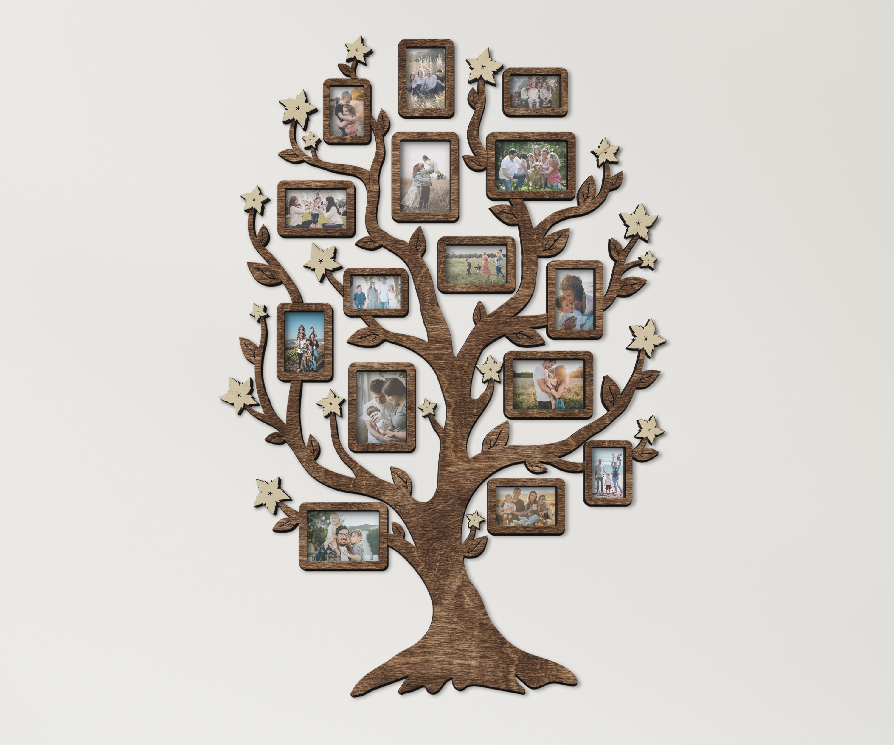 Metal Collage Family Frame