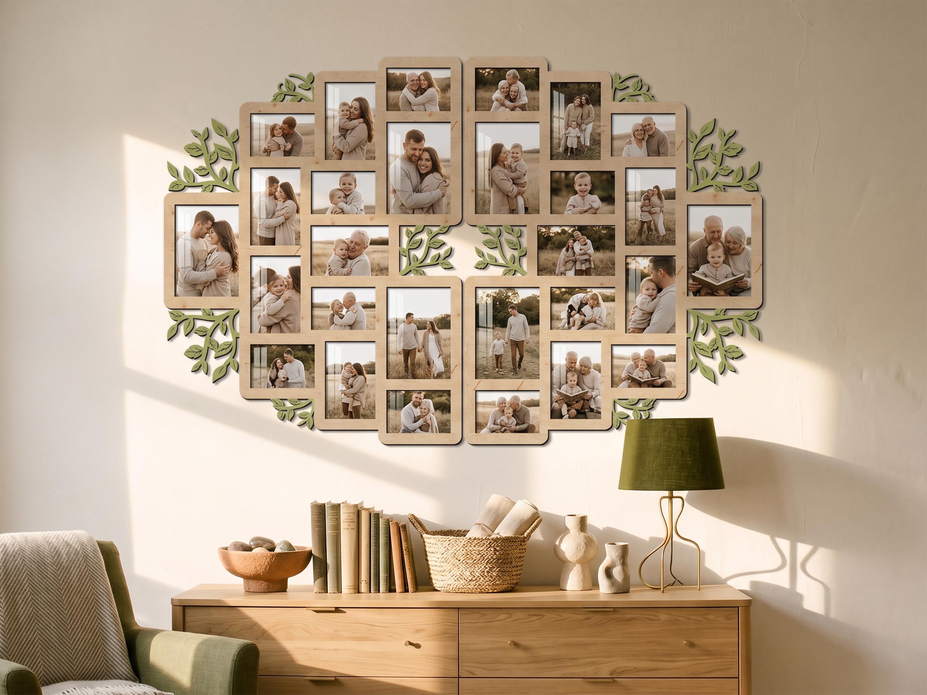 Wooden Leaf Frame - Etsy