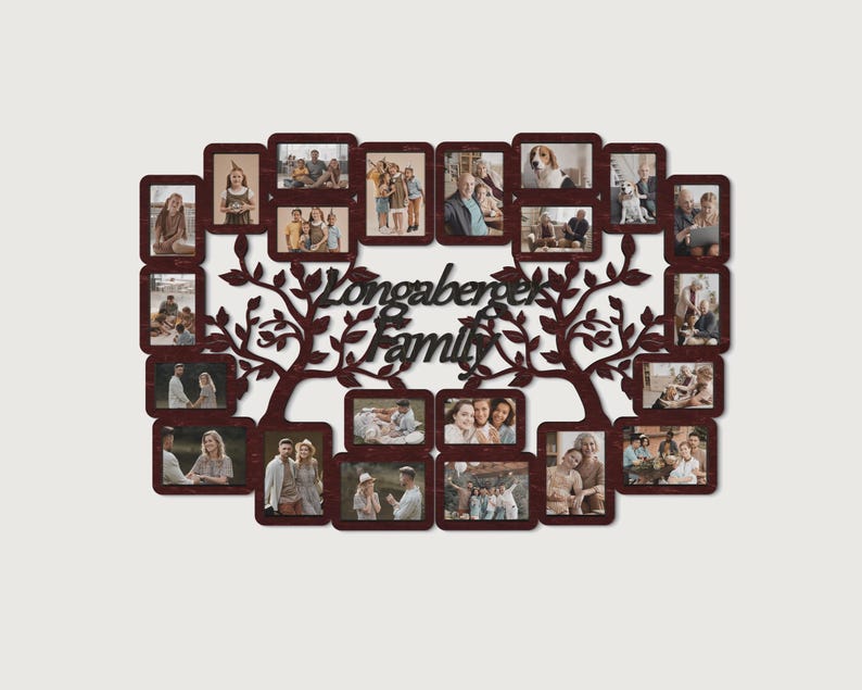 Large Picture Frame Collage Thanksgiving Gift Big Photo Frame Family ...