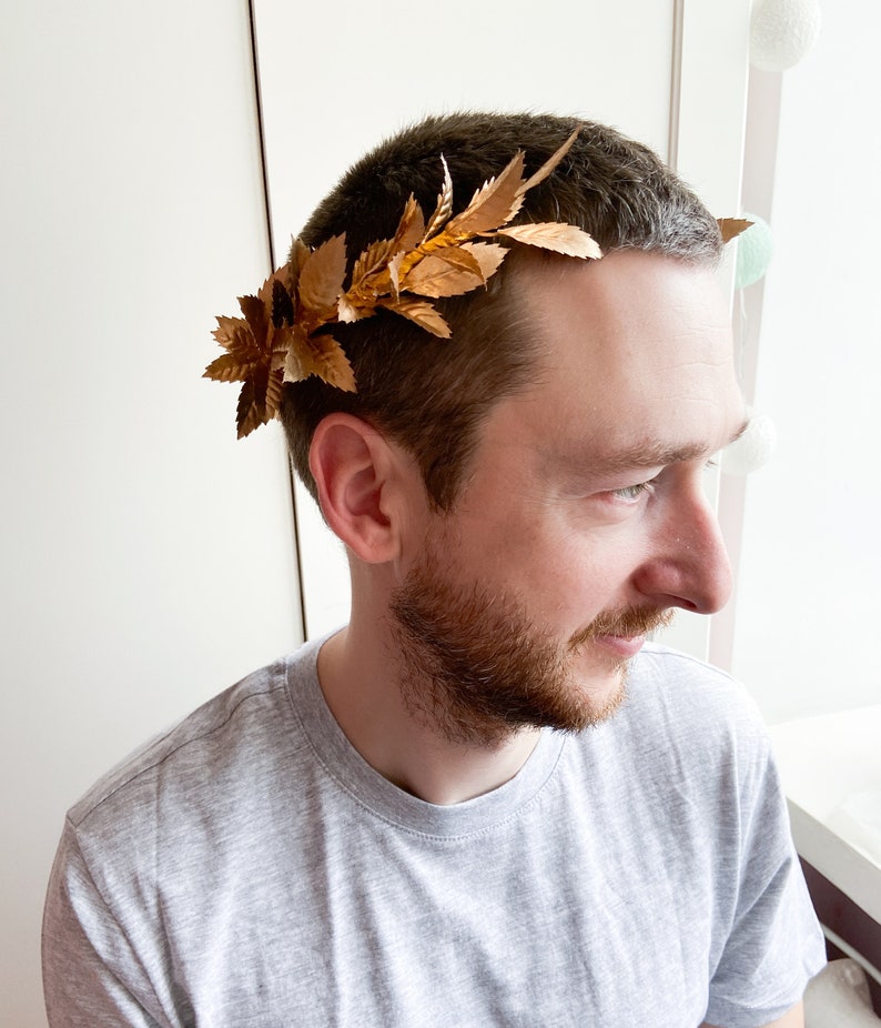 mens roman crown, julius ceasar crown