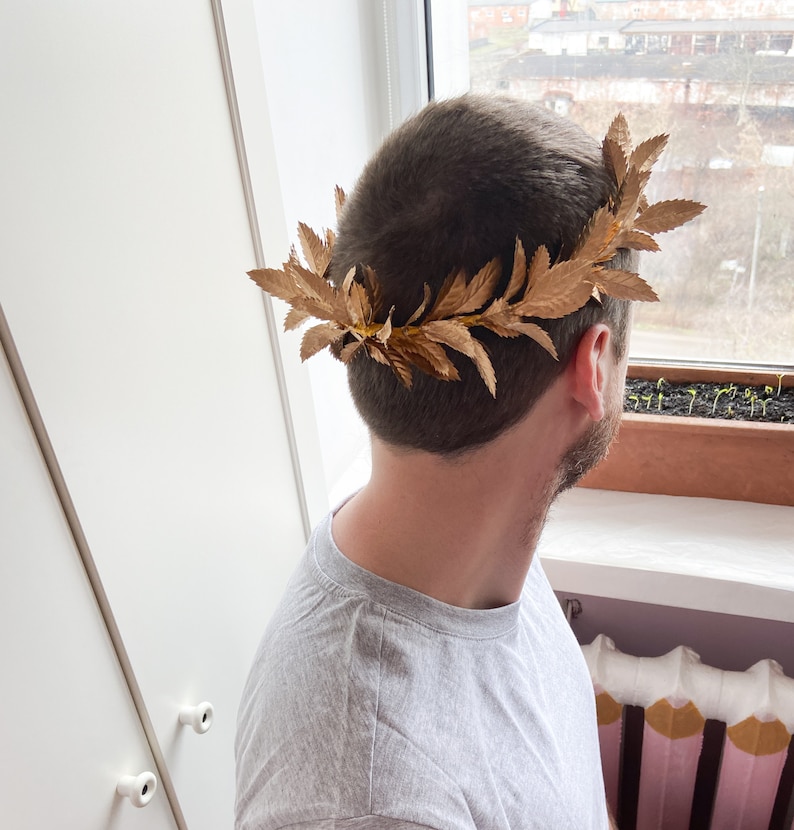 Laurel Leaf Crown, Gold Leaf Crown Men