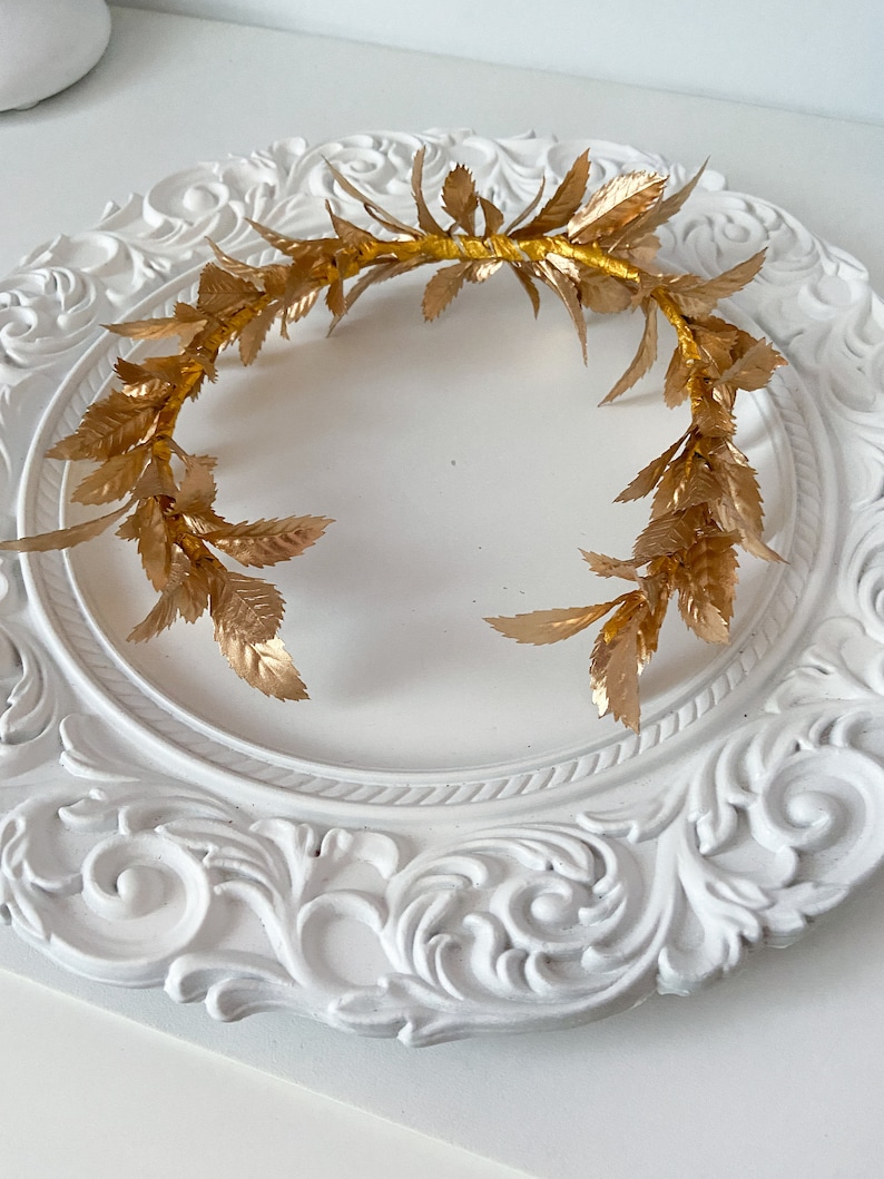 goddess crown, greek headdress, renaissance crown, elven crown, festival headpiece