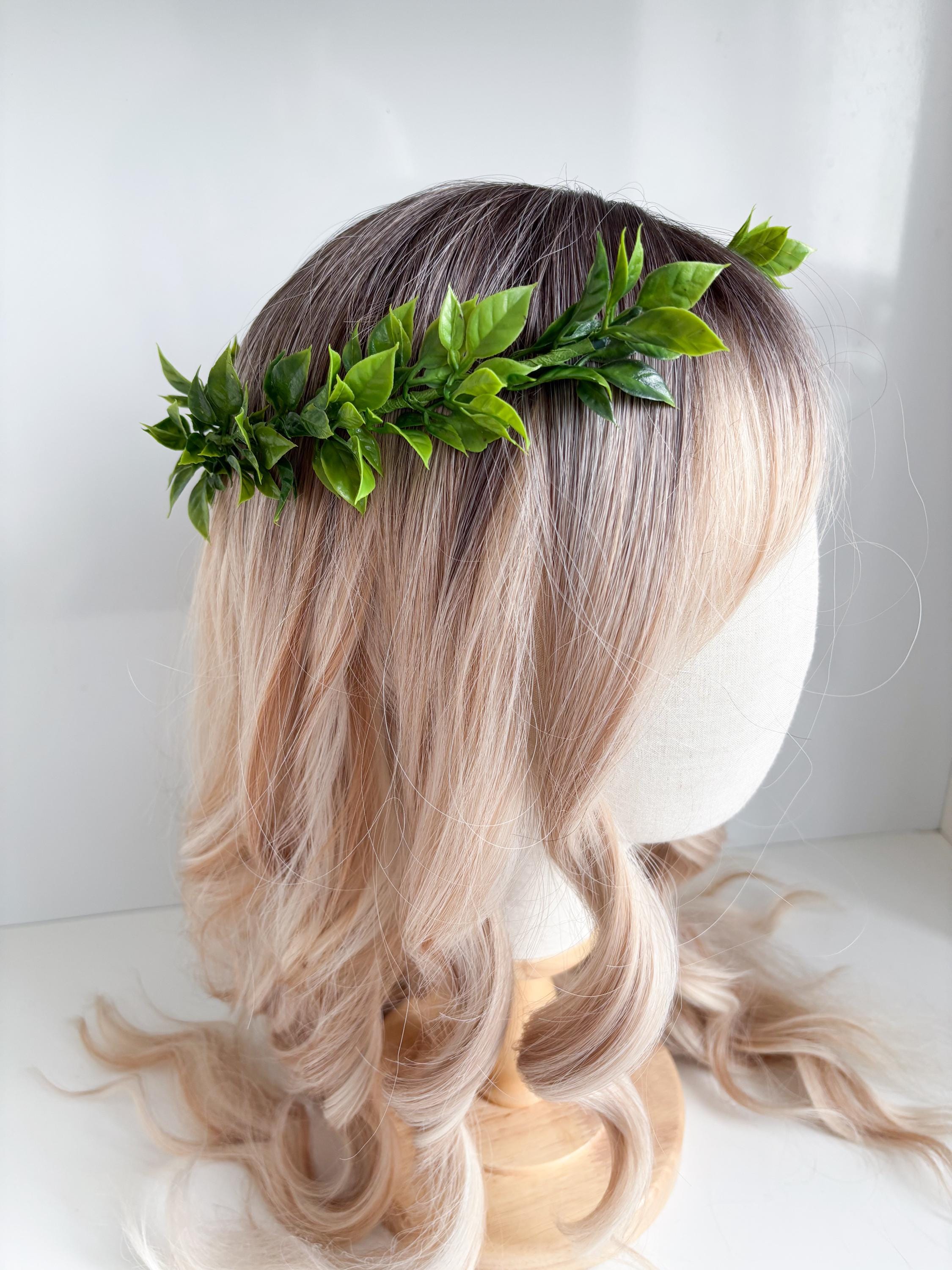 laurel wreath headpiece