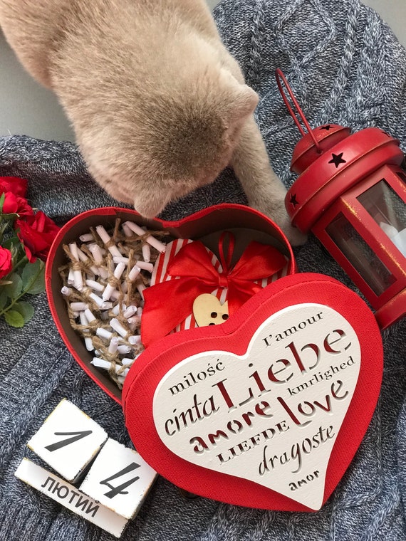 100 Gründe warum ich dich liebe Valentinstag Geschenk in Etsy