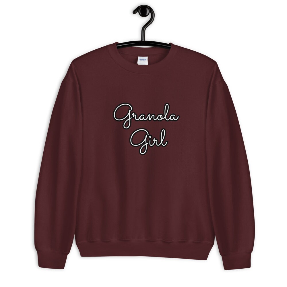 Granola Girl Stylish and Comfy Unisex Sweatshirt Great for Etsy