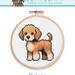 Cockapoo Cross Stitch Pattern: Easy Beginner PDF (4 Inch Finished Size ...