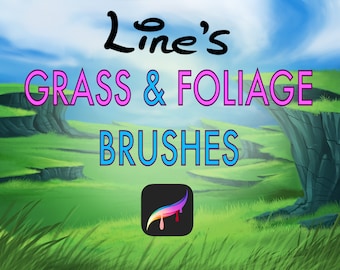 Line's Grass & Foliage Brushes
