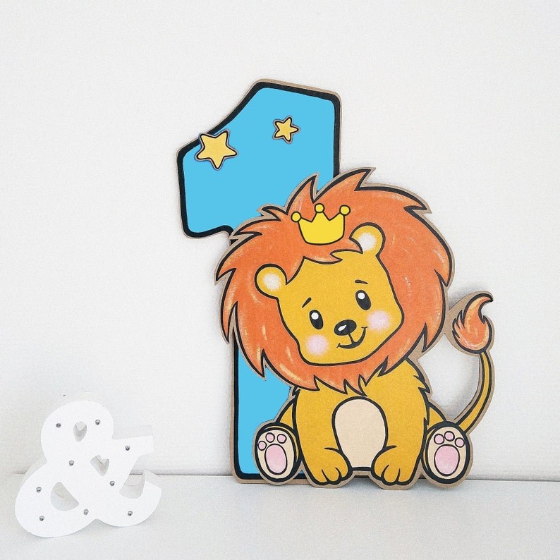 LöwenKönig Baby ersten Geburtstag Dekor / Löwe 1. Geburtstag Etsy