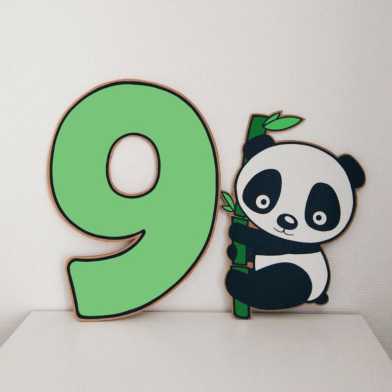 Cute panda birthday panda decorations