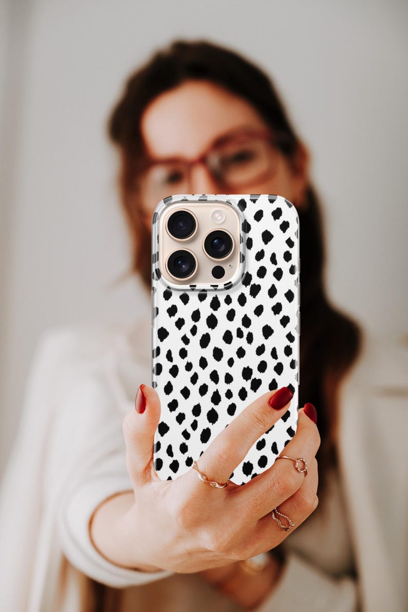 Polka Dot Phone Case Minimalist Cover for iPhone 17 pro max 16e 15 plus 14 13 12 11 XR, Samsung S26 S25 S24 FeA57 A37, Pixel 10 image 12