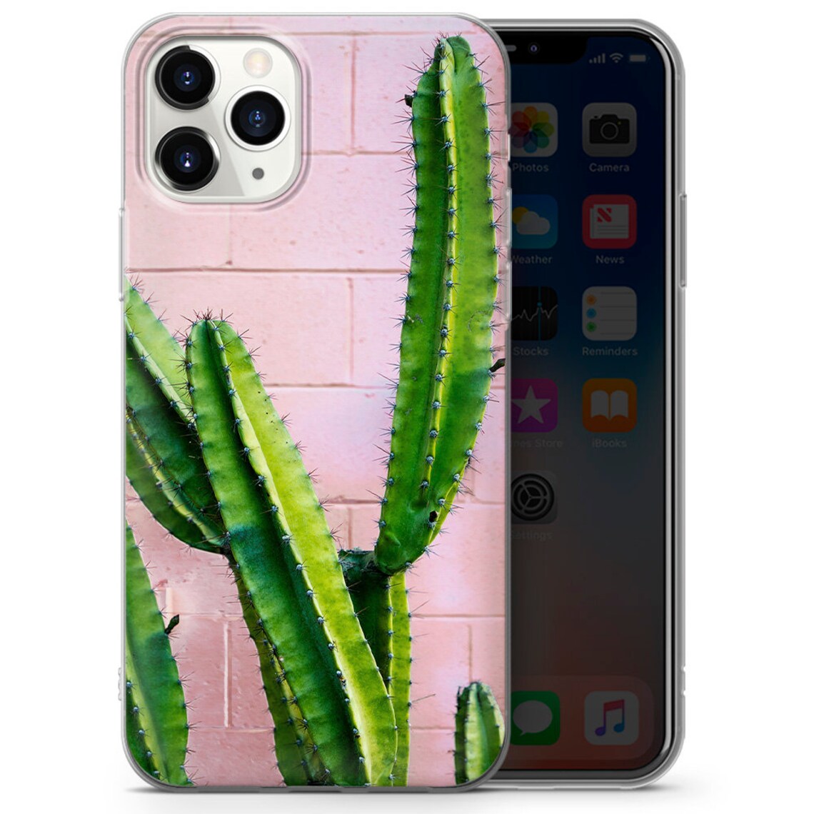 Cactus phone case fit for iPhone 12 6 7 8 11 X/XS XS Etsy