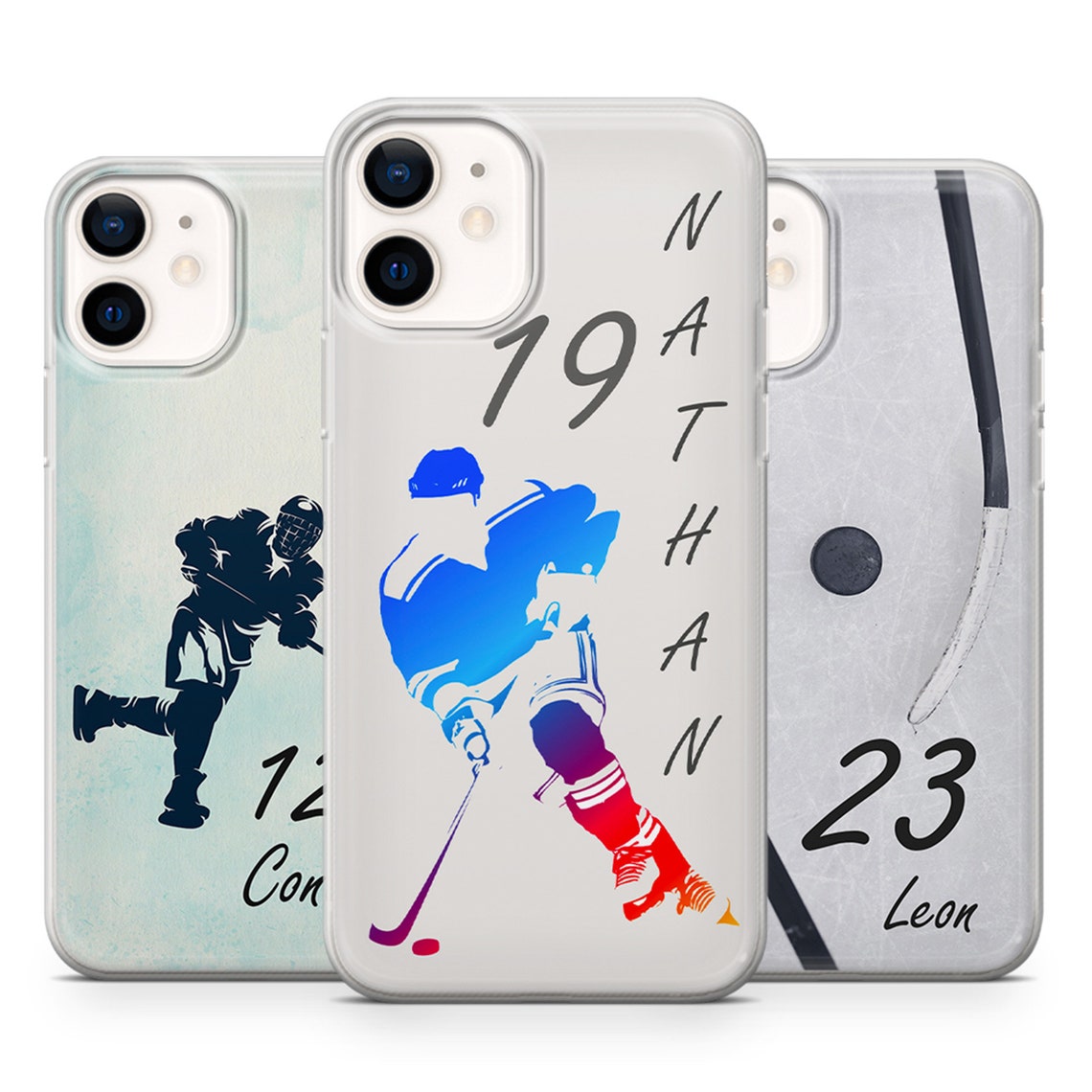 Ice Hockey case Personalized Number Name Custom Phone case Etsy