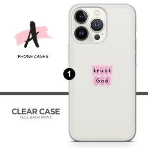 Kristet telefonskal med inspirerande bibelvers för iPhone, iPhone 17, iPhone 16, iPhone 15, iPhone 14, iPhone 13, iPhone 12, iPhone XR, iPhone 8, Samsung S25, S24, A56, A16, Pixel 10/9 Pro XL 1