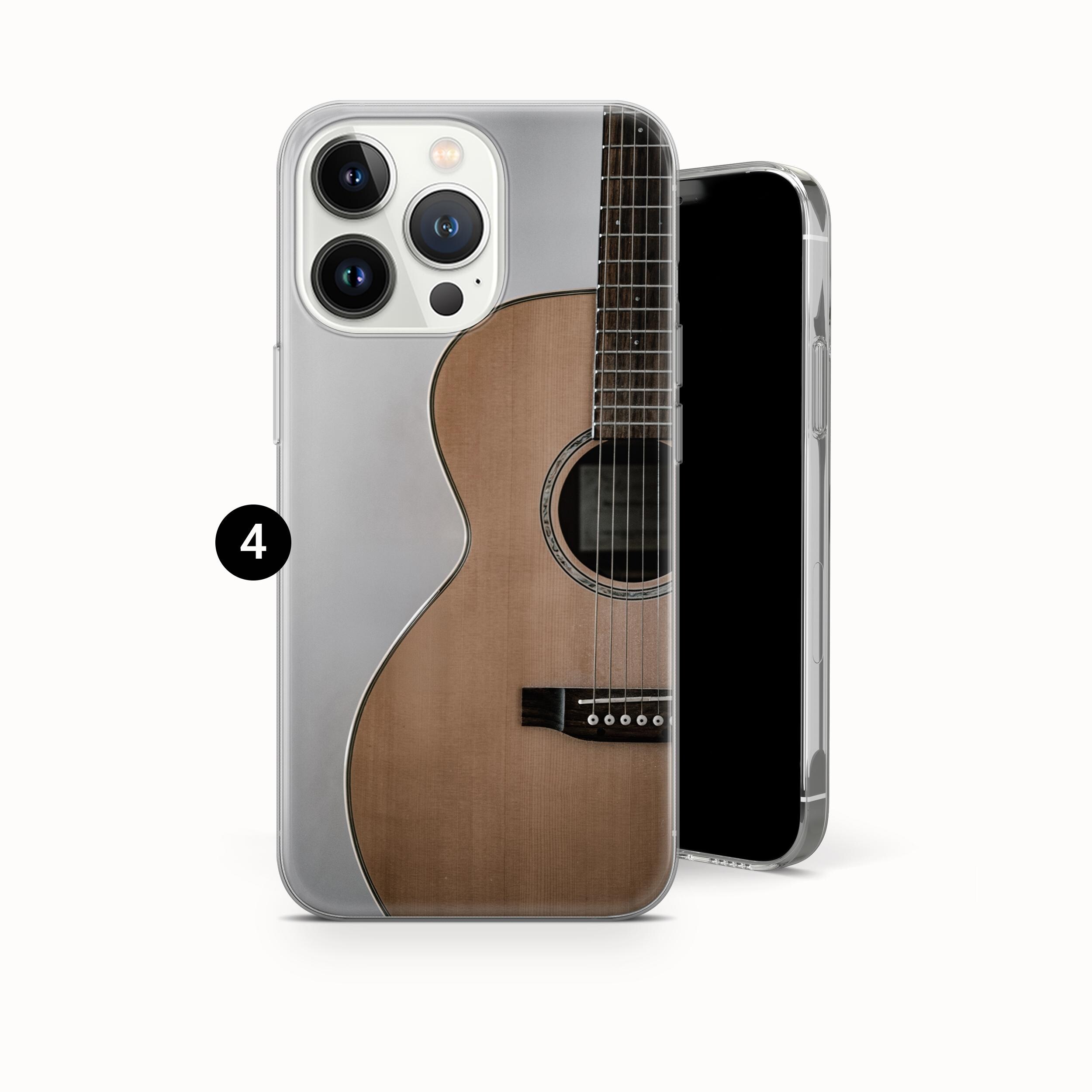 Guitar Phone Case Music Lover Cover for iPhone 16 Pro Max 15