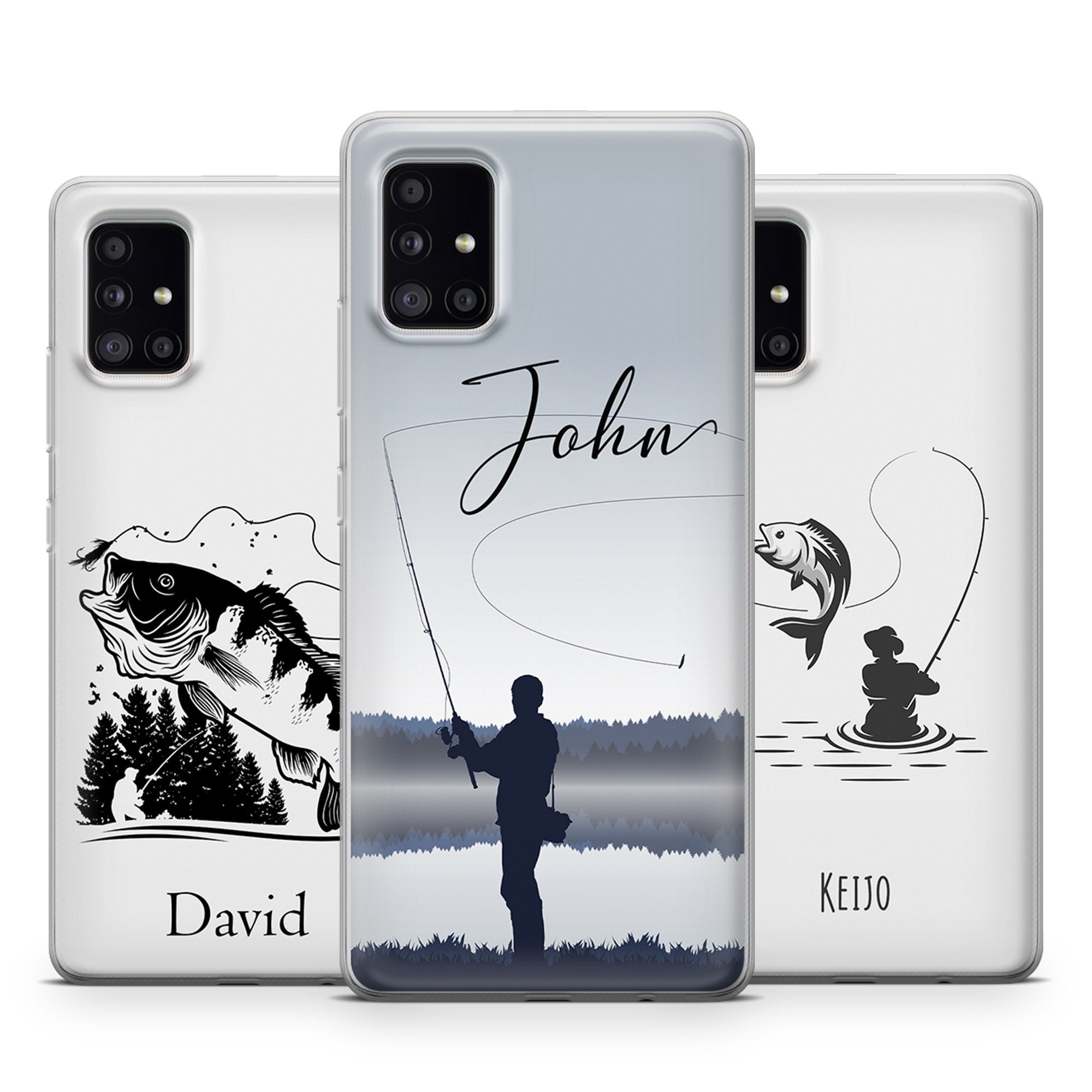 Personalized Fishing phone case for iPhone 12 6 7 8 11 Etsy