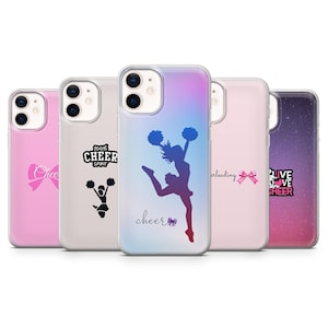 Cheerleader Handyhülle für iPhone 16+ 15 14 13 12 11 XR 7 8 Samsung A55 S24 FE S23 S22 S21 A35 Pixel 9 pro XL
