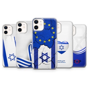 Israel Support Phone Case Flag Cover for iPhone 16 plus 15 14 13 12 Pro 11 XR 8 7, Samsung S25 S24 Fe S23 S22 S21 A55 A35 A16 Pixel 9 Pro xl