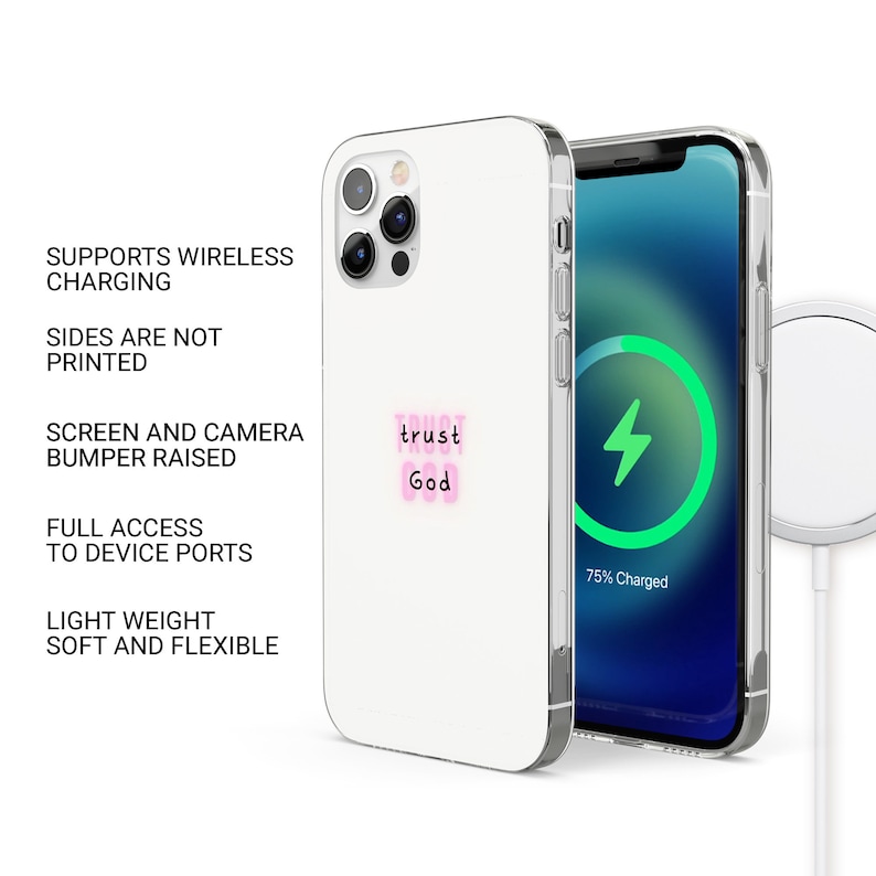 Kristet telefonskal med inspirerande bibelvers för iPhone, iPhone 17, iPhone 16, iPhone 15, iPhone 14, iPhone 13, iPhone 12, iPhone XR, iPhone 8, Samsung S25, S24, A56, A16, Pixel 10/9 Pro XL bild 7