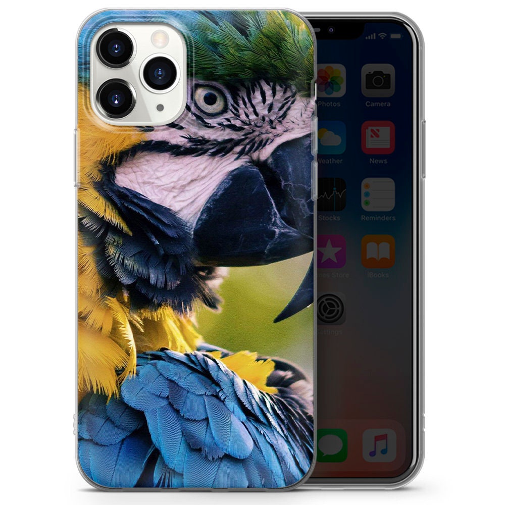 Parrot bird phone case cover for iPhone 4 5 6 7 8 11 Etsy