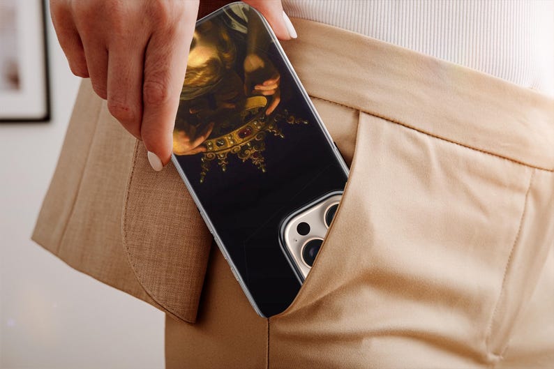 Funda de teléfono con diseño de arte renacentista, pintura clásica, para iPhone 17 Pro Max, 16e, 15, 14 Plus, 13, 12 XR, Samsung S25, S24 Fe, S23, A16, A56 y Pixel 10 Pro imagen 8