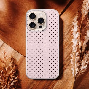 Polka Dot Phone Case Minimalist Cover for iPhone 17 pro max 16e 15 plus 14 13 12 11 XR, Samsung S26 S25 S24 FeA57 A37, Pixel 10 image 9