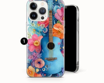 ギター フォンケース ミュージック ラバー カバー iPhone 16 Pro Max