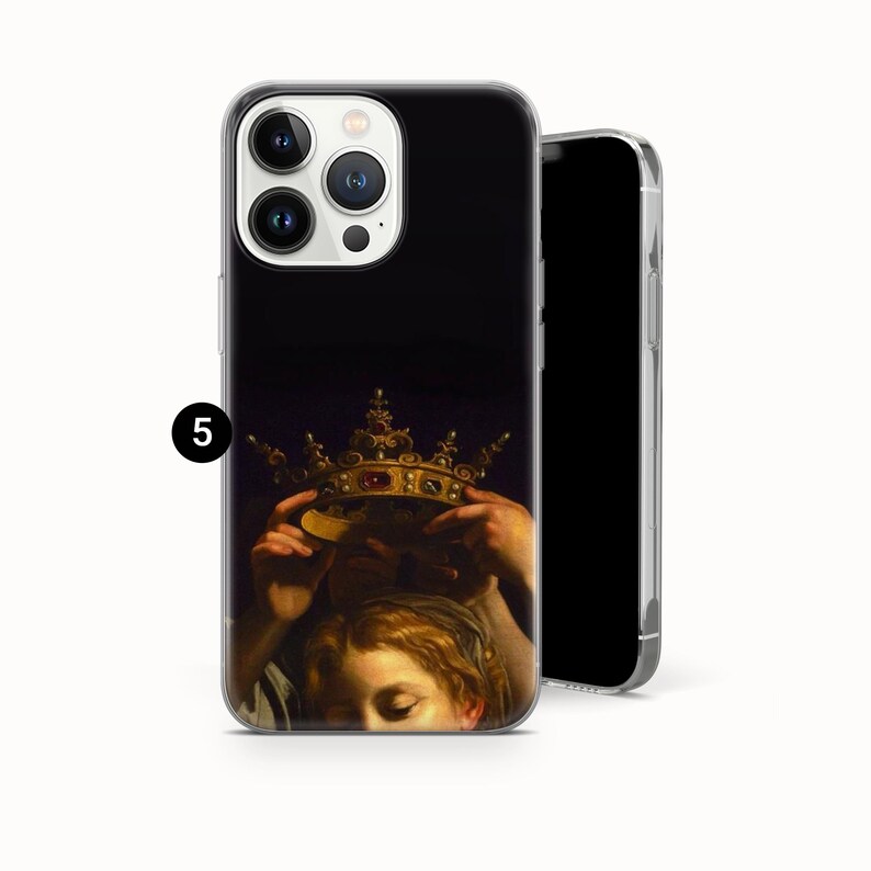Funda de teléfono con diseño de arte renacentista, pintura clásica, para iPhone 17 Pro Max, 16e, 15, 14 Plus, 13, 12 XR, Samsung S25, S24 Fe, S23, A16, A56 y Pixel 10 Pro 5