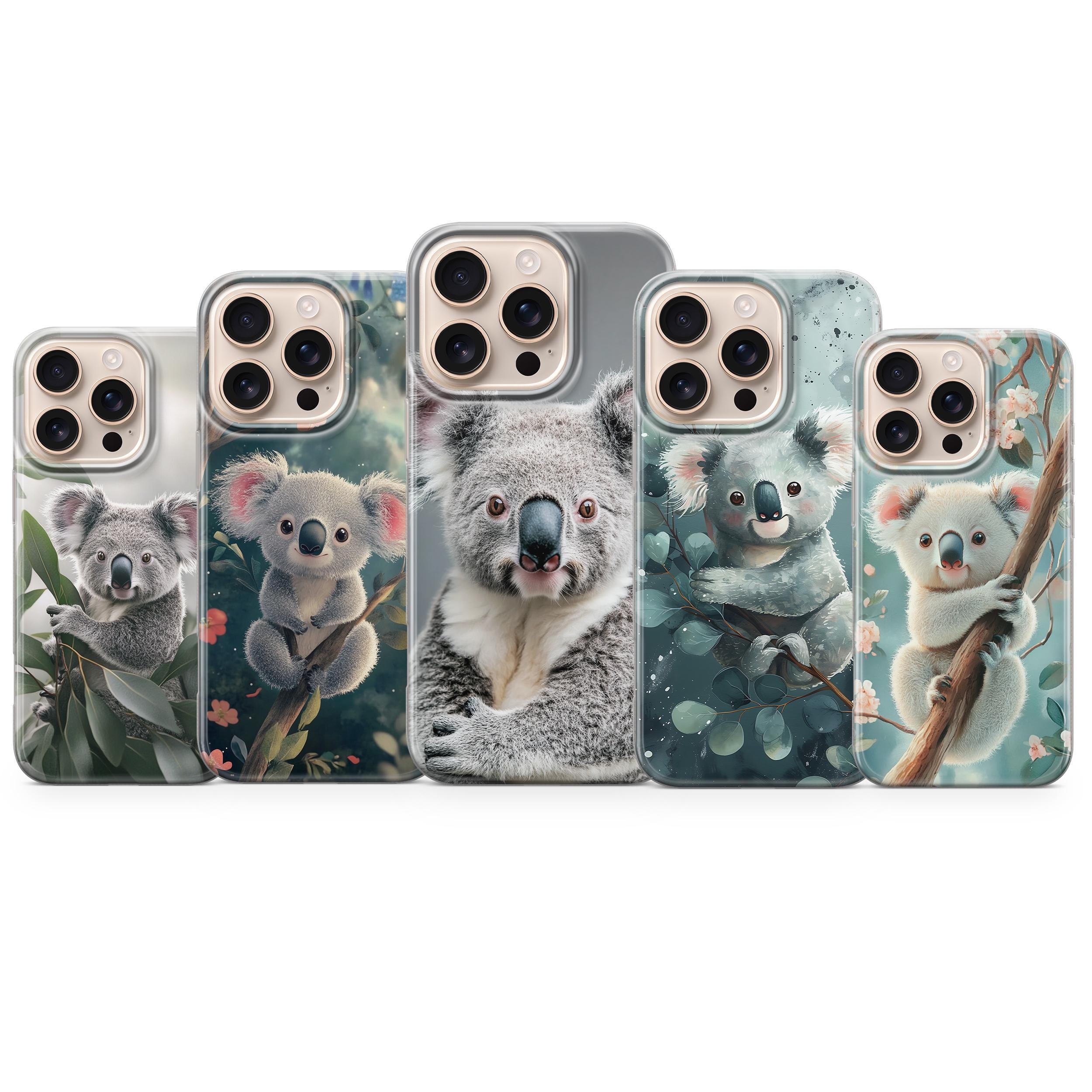 Koala Handyhülle Für Huawei P40 – Transparent, Kratzfest, Mit Individuellem Design – Persönliche Schutzhülle Aus Silikon