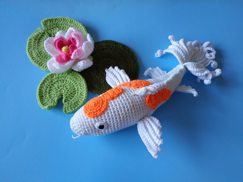 Crochet Koi Fish Pattern Etsy