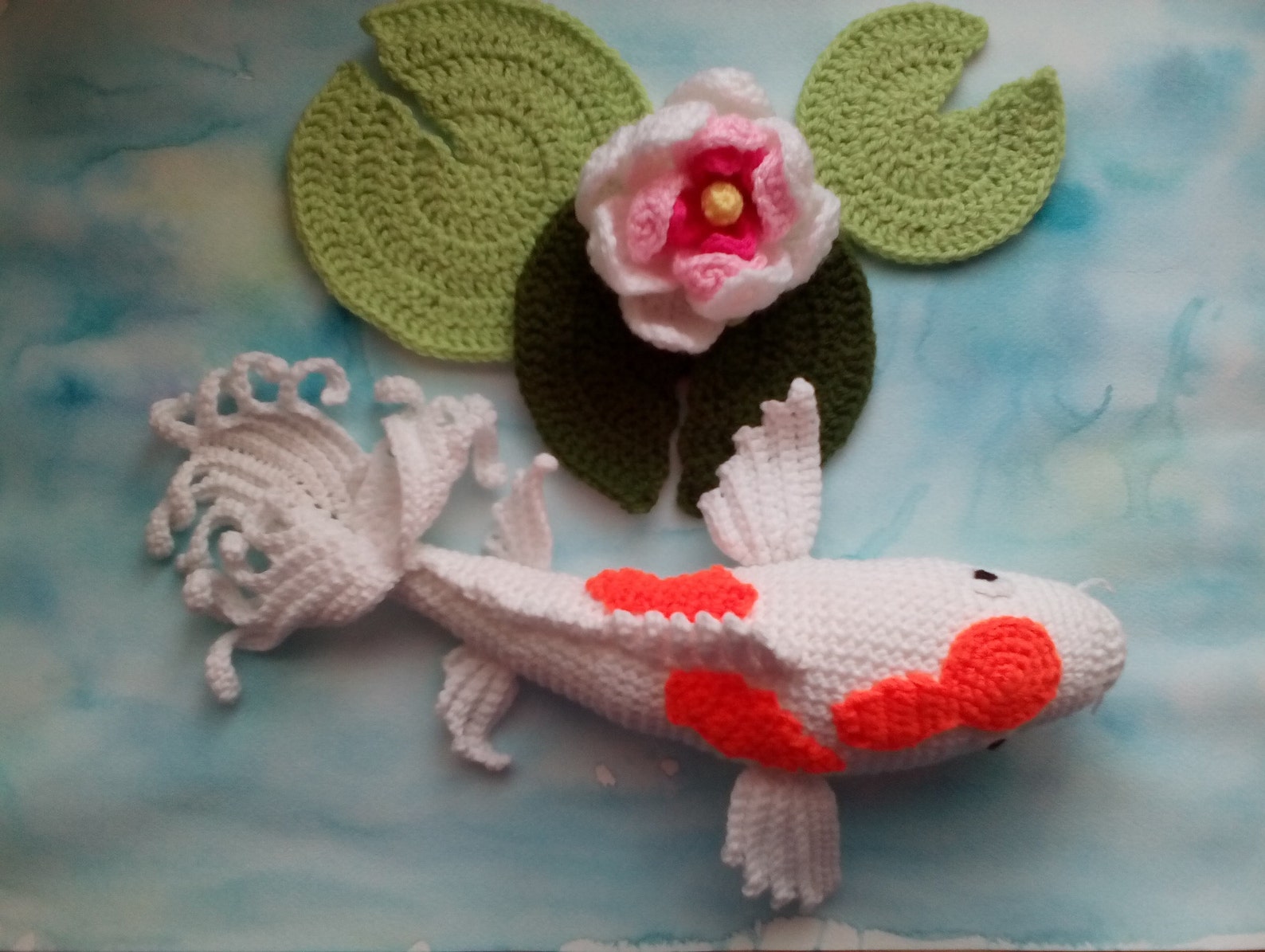 Crochet Koi Fish Pattern Etsy