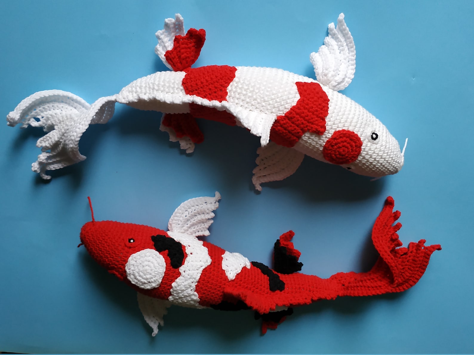 Crochet Koi fish pattern Yin and Yang Etsy