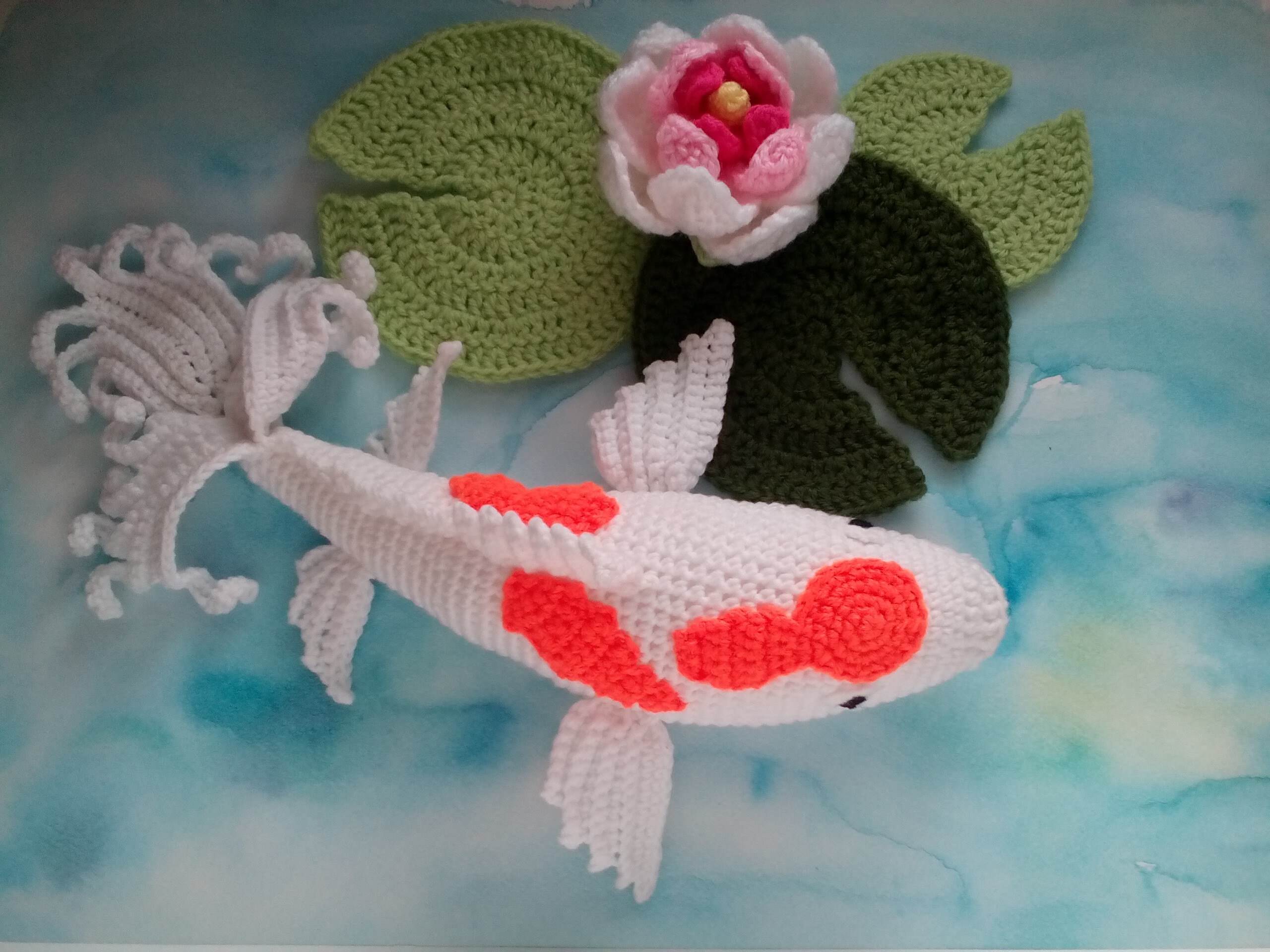 Crochet Koi Fish Pattern Etsy