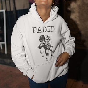Faded Hoodies-Stoner Gift-Weed Hoodie-unisex-funny-Cannabis-Stoner Tee-420 Sweats-Medical Marijuana-Graphic hoody-Mary Jane-thc