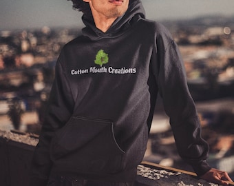 Cotton Mouth Nugg Hoodies-Stoner Gift-Weed Hoodie-unisex-funny-Cannabis-Stoner-420 Sweats-Medical Marijuana-Graphic hoody-Mary Jane-thc