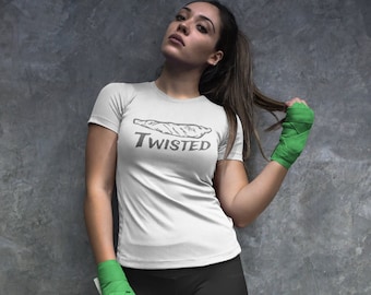 Twisted Graphic T-shirt-Stoner Gifts-Weed T-shirts-Unisex-Funny-Cannabis-Stoner Tee-420 Shirt-Medical Marijuana-Mary Jane-THC-CBD