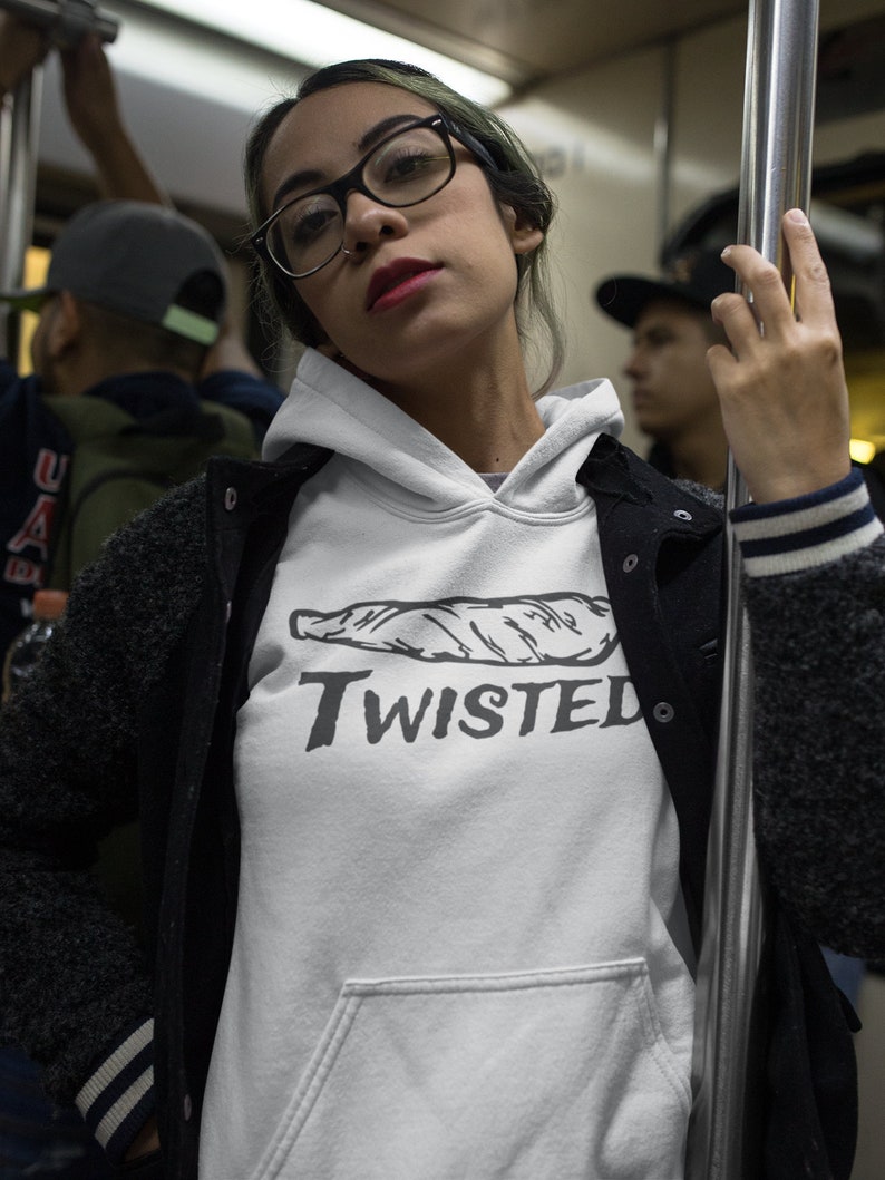 Twisted Paper Hoodies-Stoner Gift-Weed Hoodie-unisex-funny-Cannabis-Stoner Tee-420 Sweats-Medical Marijuana-Graphic hoody-Mary Jane-thc 