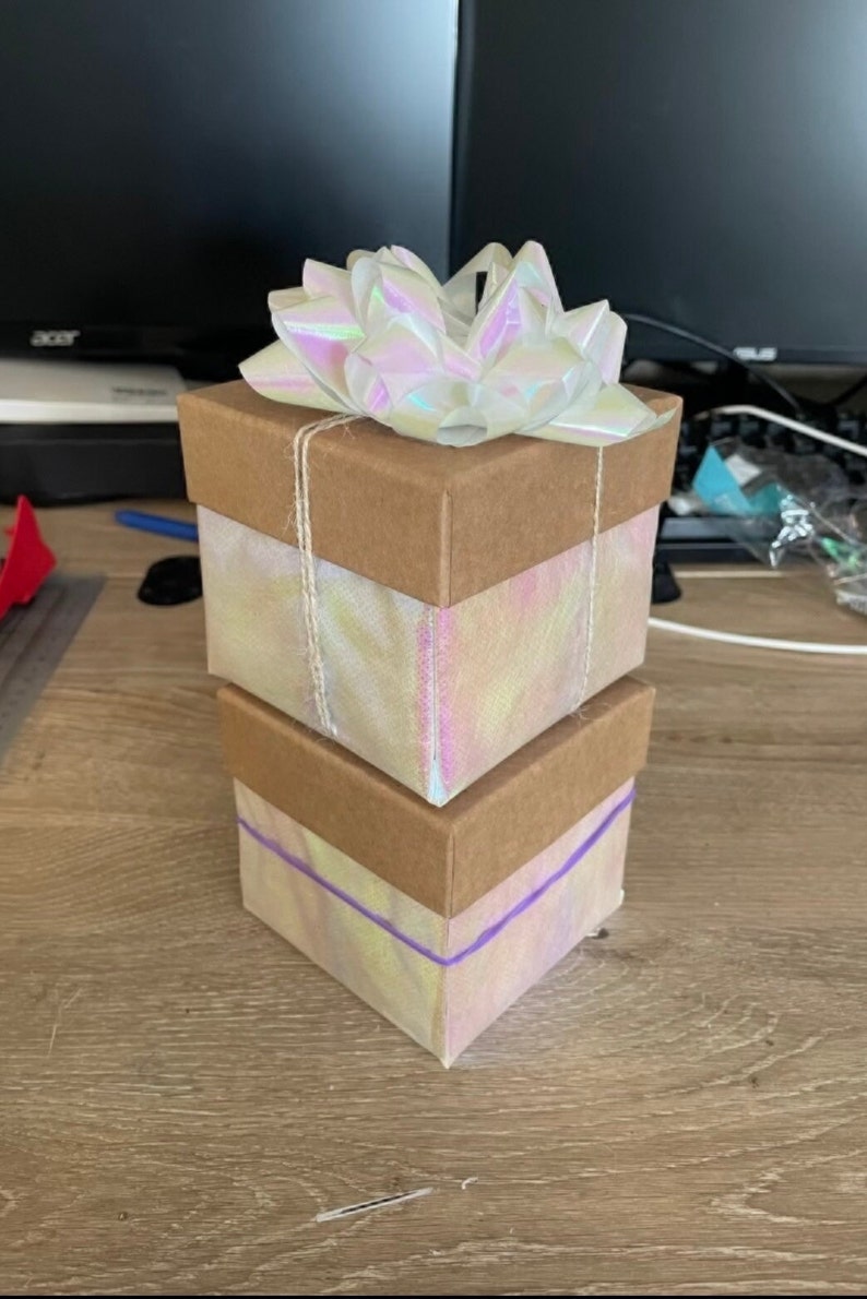 Large Surprise Box Glitter Bomb Anonamous Prank Packages Etsy