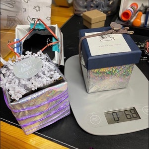 Medium Surprise box Glitter Bomb Anonamous prank package image 6