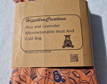 Childrens microwavable heat pack with organic lavender,children&#39;s comforter,cold pack,freezer pack,aromatherapy,soothing,relaxing