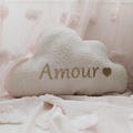 Personalized cloud cushion. Custom cloud cushion with name. Personalized baby gift. product logo
