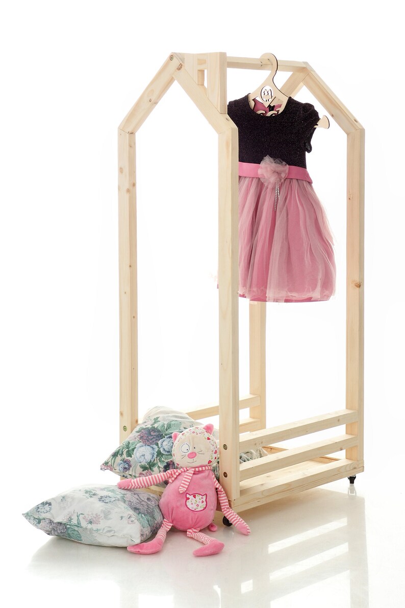 Baby Wardrobe Storage Wardrobe for Child Dress up Station Etsy