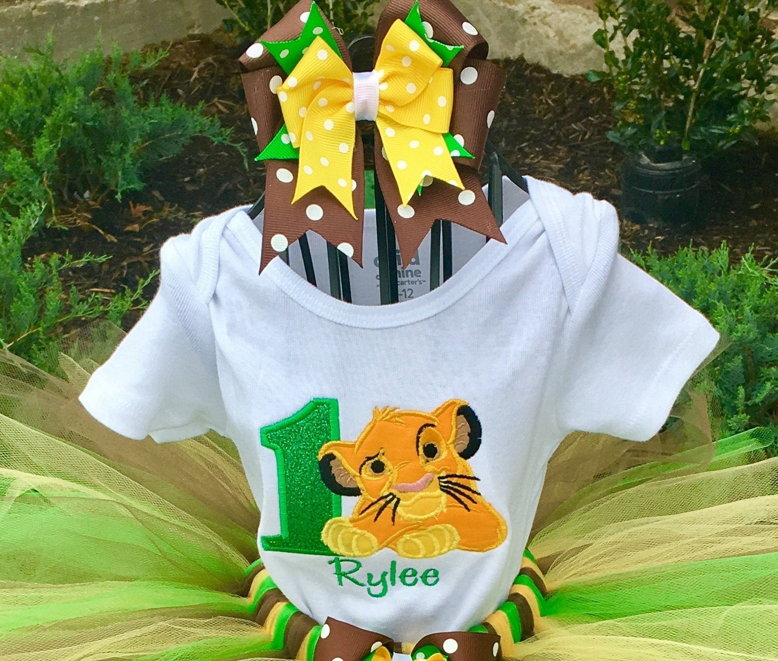 Lion King Simba Tutu Dress Outfit. Perfect for 1st Birthday Etsy