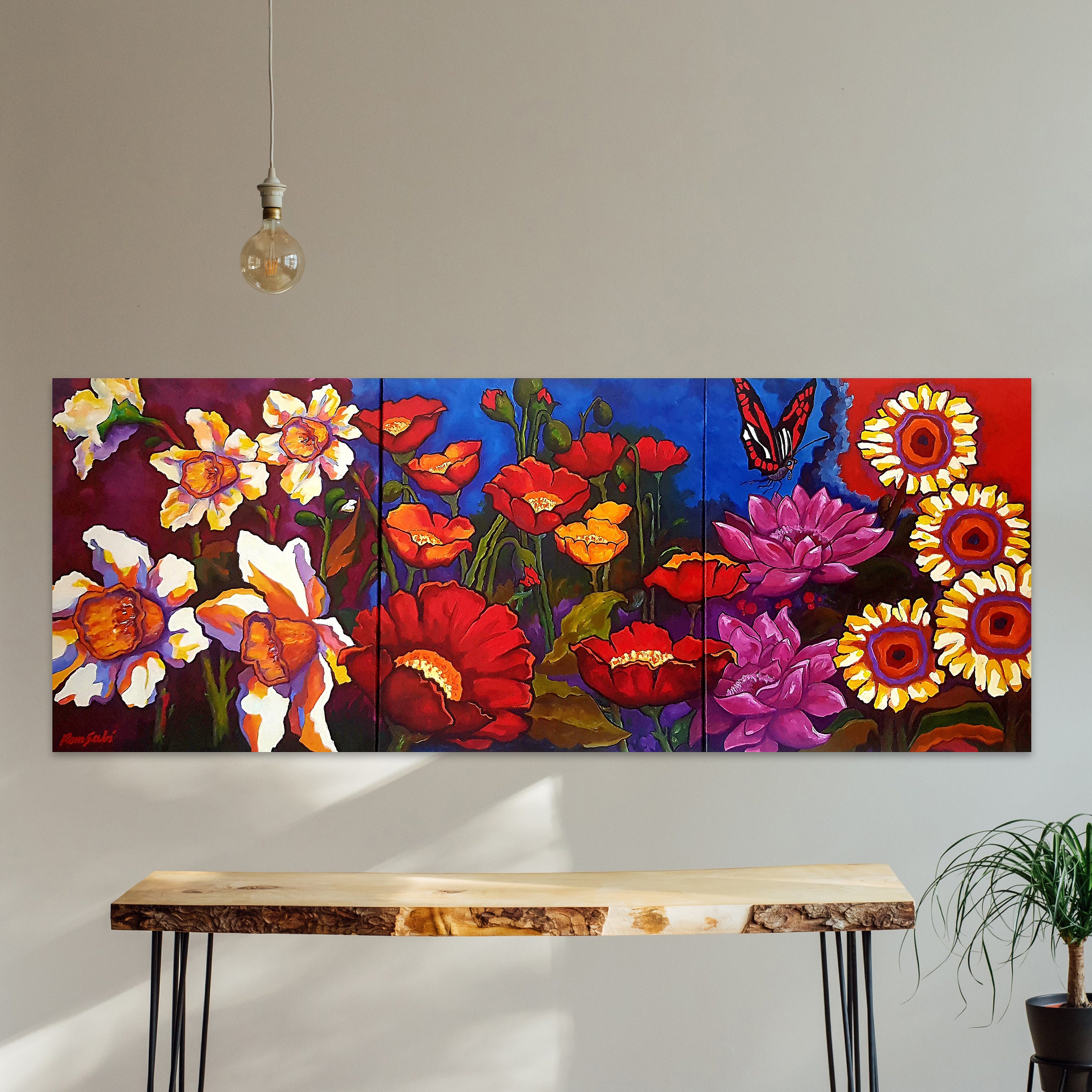Flowers in the nature of Montseny Spanish wall art home Etsy