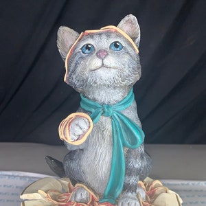 The Danbury Mint Catastrophe cat figurine