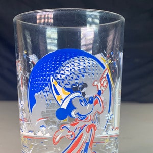 Disney World and McDonald’s 25th anniversary celebration glass 25 years of magic glass