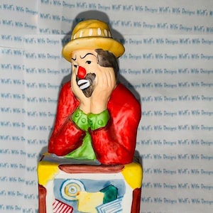 エメット　ケリー　オルゴール人形　ベンチ　ピエロ　Emmett Kelly Jr エメット ケリー オルゴール人形 ベンチ ピエロ Emmett Kelly Jr