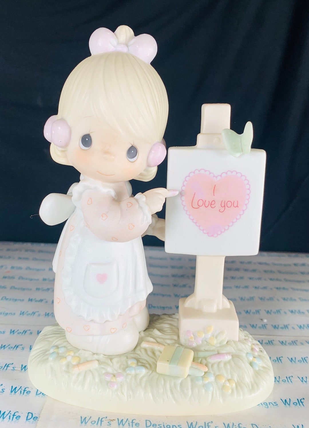 Precious Moments Members Only Loving You Dear Valentine Pm874 Mint Kept ...