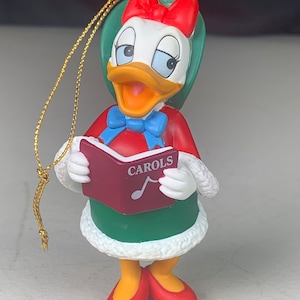 Daisy Duck caroling ornament #26231 106 groiler ornament club