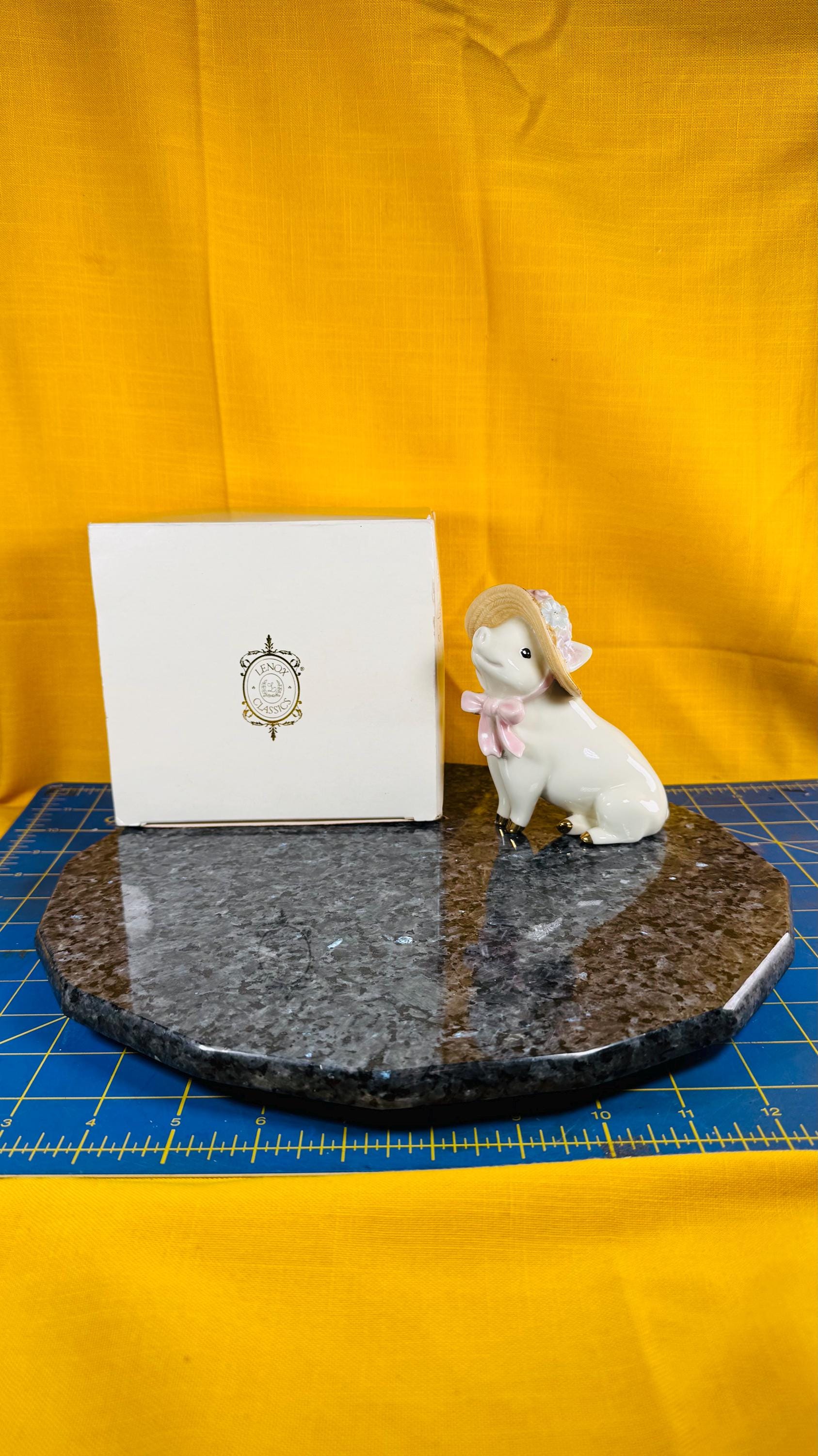 Lenox Pigs - Etsy
