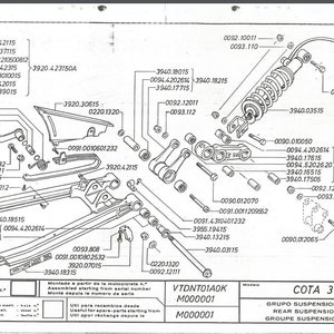 Montesa Cota 310 39M Parts Manual PDF 29 Page Digital Download Manual 1991